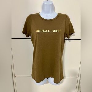 MICHAEL Michael Kors Women’s T-Shirt in Khaki
